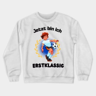 Kinder Fußball Fußballspieler Jungen Erstklassig Crewneck Sweatshirt